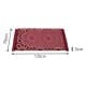ALSANIDI, Memori Foam Prayer Rug, Comfortable Foam Prayer Rug, Red, Size120*70*3 Cm