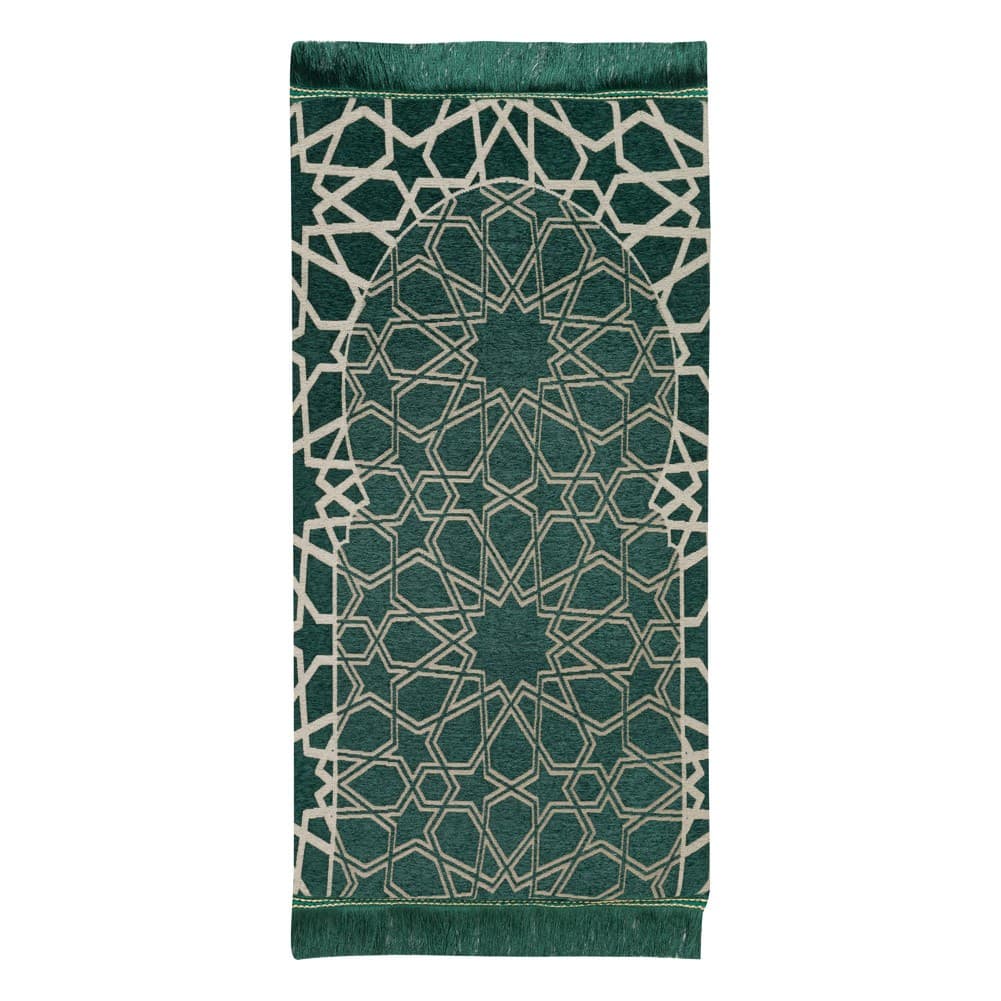 ALSANIDI, Memori Foam Prayer Rug, Comfortable Foam Prayer Rug, Green, Size120*70*3 Cm