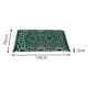 ALSANIDI, Memori Foam Prayer Rug, Comfortable Foam Prayer Rug, Green, Size120*70*3 Cm