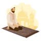 ALSANIDI, Memori Foam Prayer Rug, Comfortable Foam Prayer Rug, Brown, Size120*70*3 Cm