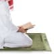 ALSANIDI, Memori Foam Prayer Rug, Comfortable Foam Prayer Rug, Green, Size120*70*3 Cm
