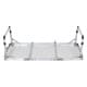 ALSANIDI, Foldable Aluminum Table, Foldable Table for Outdoor and Home Gardens, Agate , Size 90*40*33.5 Cm