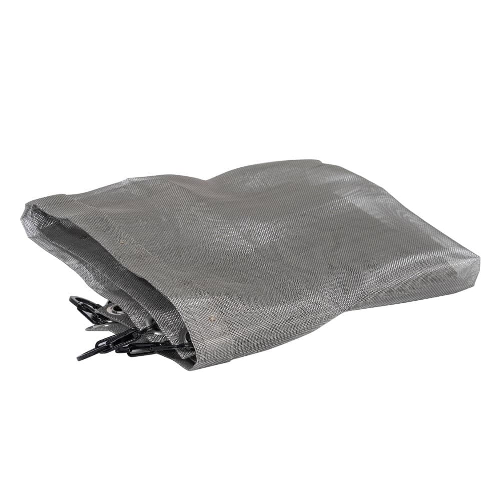 ALSANIDI, Flexible stainless steel charcoal grill, Stainless steel mesh, Black, Size27*27*32 Cm