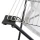 ALSANIDI, Flexible stainless steel charcoal grill, Stainless steel mesh, Black, Size27*27*32 Cm