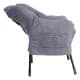 ALSANIDI, Comfortable Sofa Chair, Trips Chair, Gray, Size68*64*90Cm