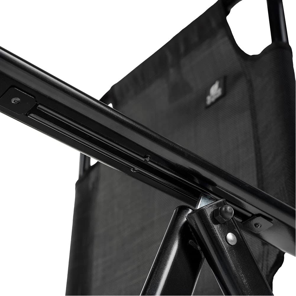 ALSANIDI, Foldable Camping Chair, Trips Chair, Black, Size102*62*67 Cm