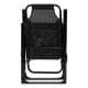 ALSANIDI, Foldable Camping Chair, Trips Chair, Black, Size102*62*67 Cm