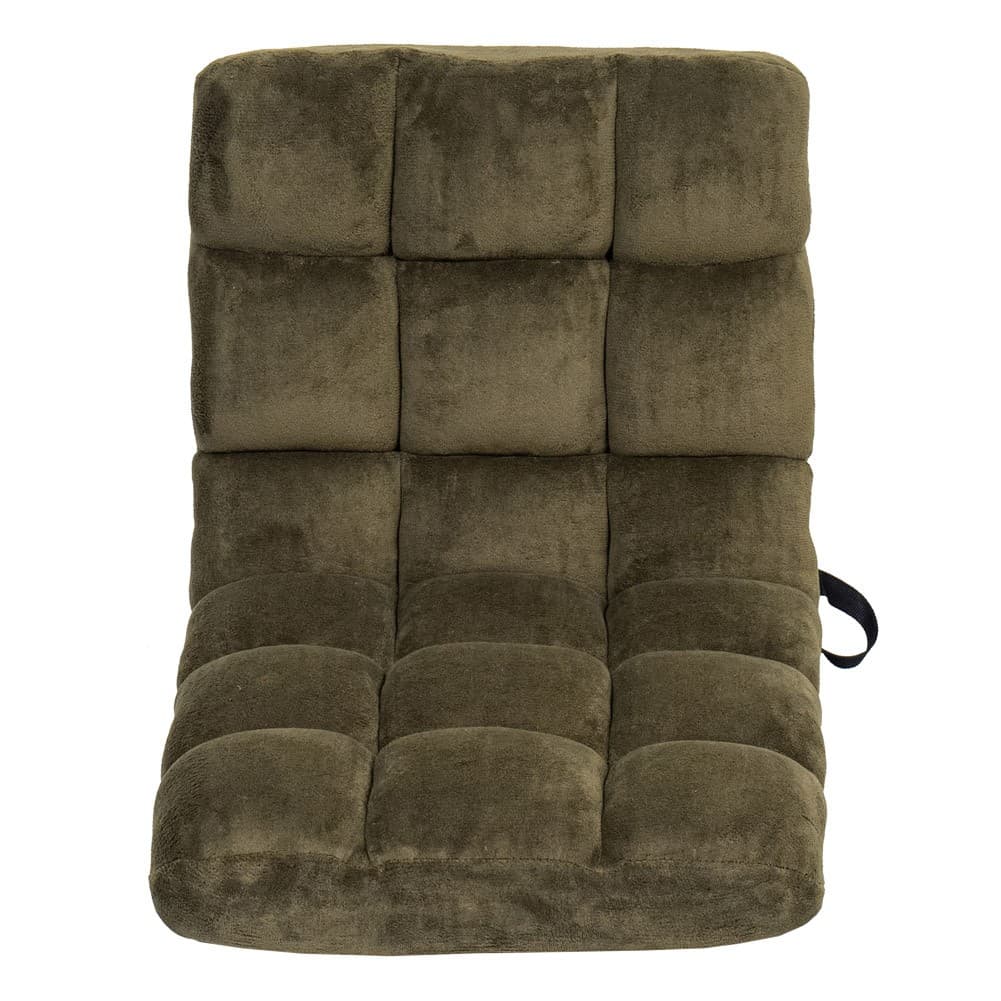 ALSANIDI, Ground Camping and Garden Chair, Najd Chair, Olive Drab, Size 110*55*12 Cm