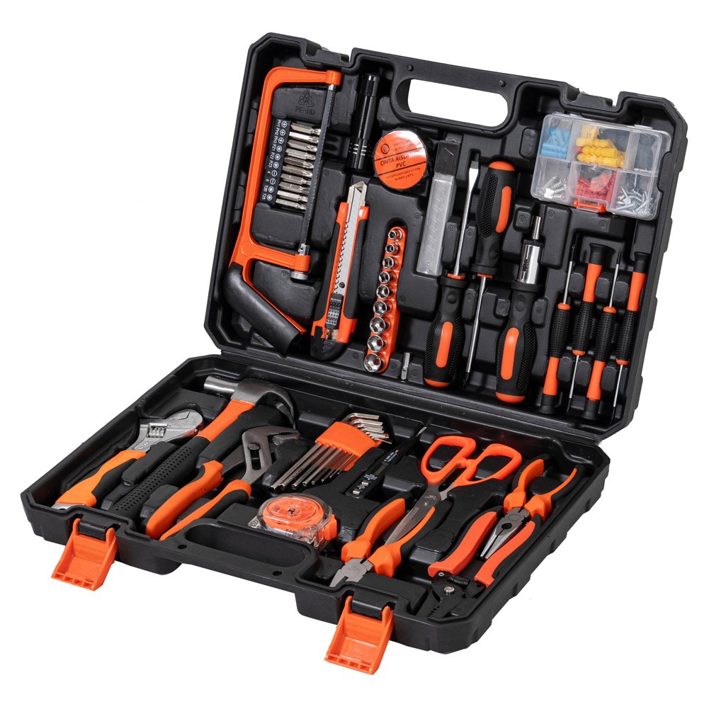 ALSANIDI, Multi-purpose portable tool kit, Black, Size 8*29*41.5  Cm
