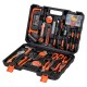 ALSANIDI, Multi-purpose portable tool kit, Black, Size 8*29*41.5  Cm