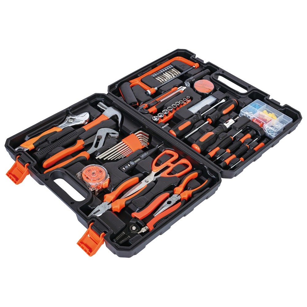 ALSANIDI, Multi-purpose portable tool kit, Black, Size 8*29*41.5  Cm