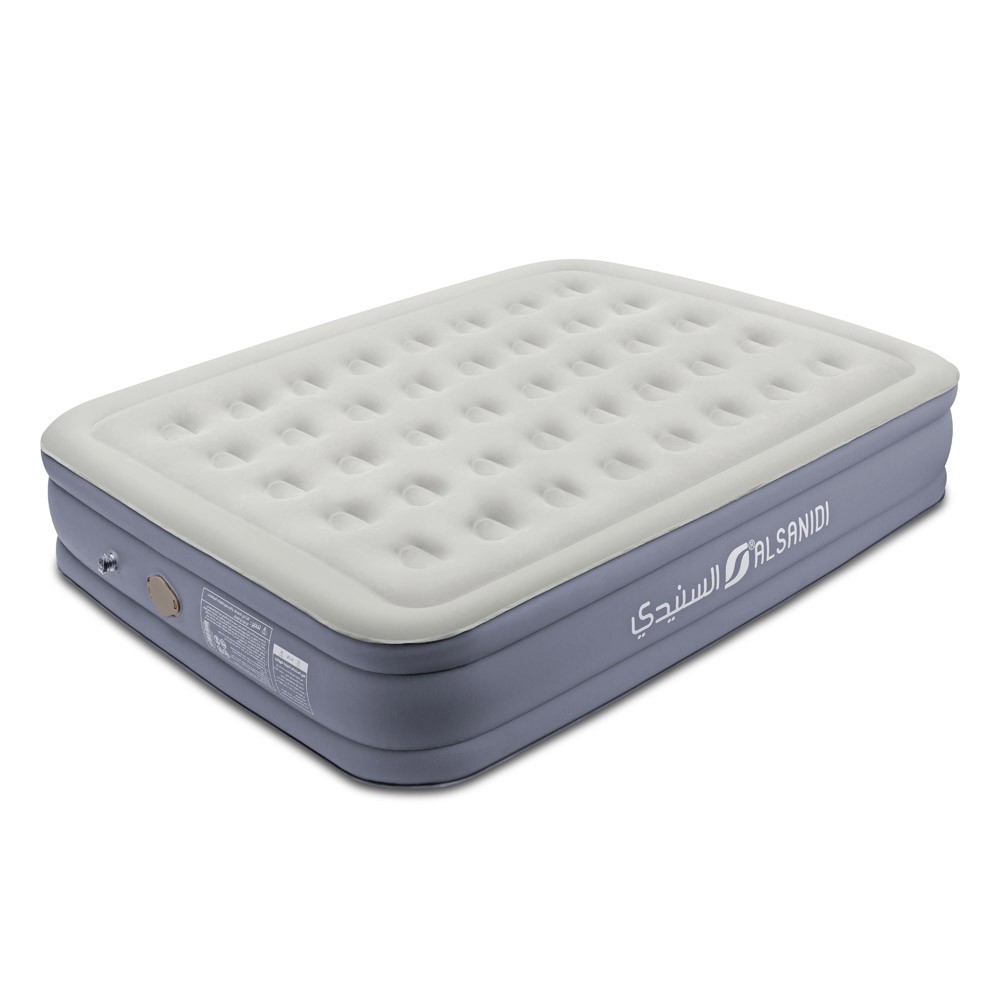 ALSANIDI, Air mattress, Air bed, Kaki, Size203*152*40 Cm