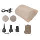 ALSANIDI, Air mattress, Air bed, Kaki, Size203*152*40 Cm