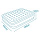 ALSANIDI, Air mattress, Air bed, Kaki, Size203*152*40 Cm