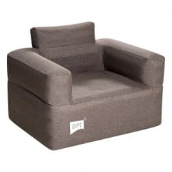 DPT, Inflatable air sofa, Kaki, Size100*80*78 Cm