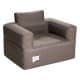 DPT, Inflatable air sofa, Kaki, Size100*80*78 Cm