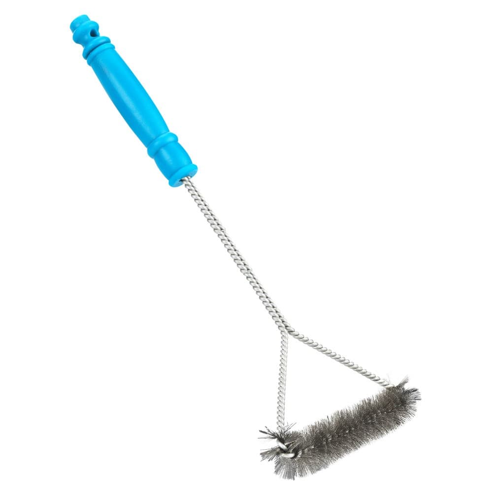 ALSANIDI, MetaL BBQ Cleaning Grill Brush, Pot Cleaning brush, Black, Size 17*40 Cm