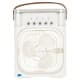 DPT, Air cooling fan, Small Fan, White, Size 21*9*26 Cm