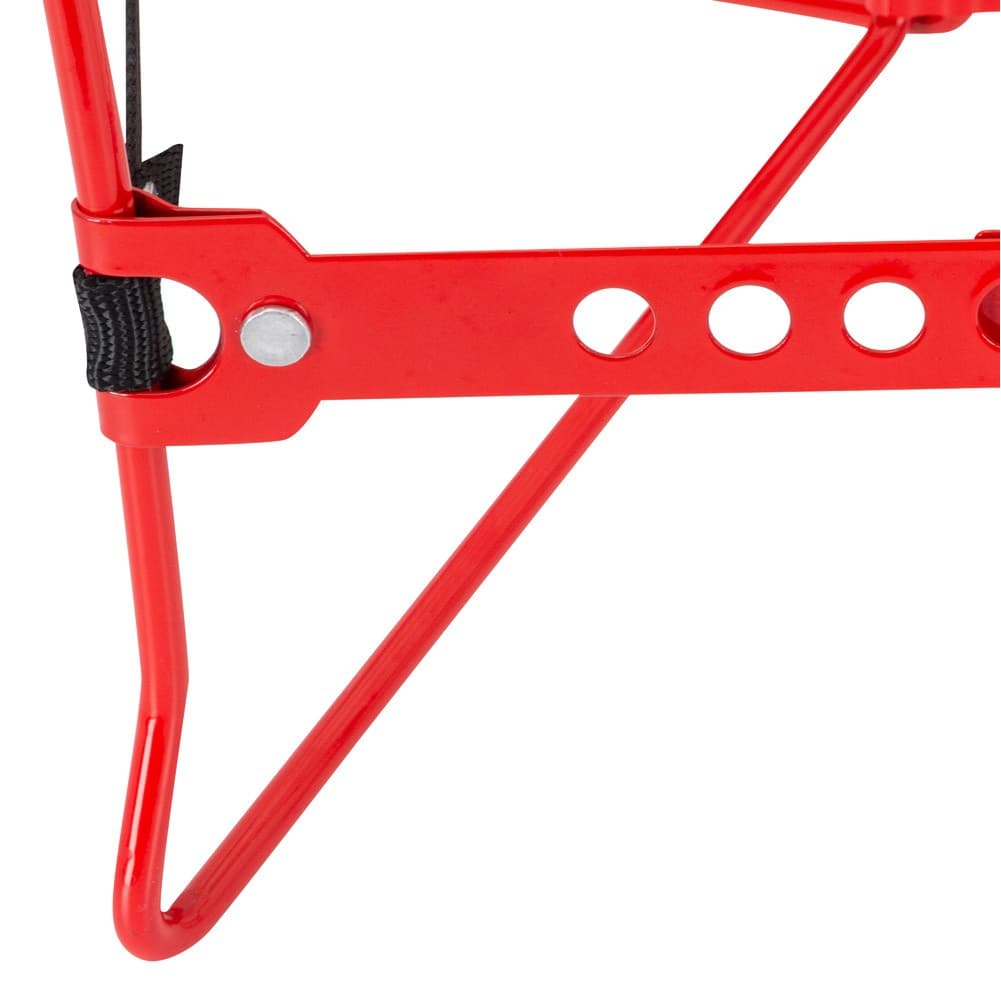 DPT, Foldable Camping Chair, Trips Chair, Red, Size 30*15.5*27 Cm