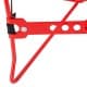 DPT, Foldable Camping Chair, Trips Chair, Red, Size 30*15.5*27 Cm