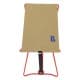 DPT, Foldable Camping Chair, Trips Chair, Red, Size 30*15.5*27 Cm
