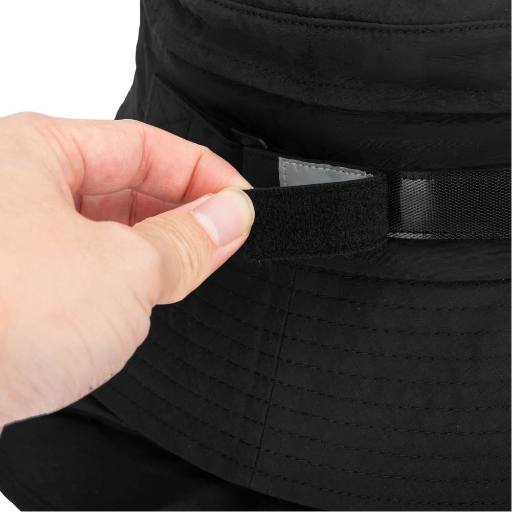 DPT, Hiking and Hunting Hat, Sun hat, Black, Size 70.4-74.4 Cm