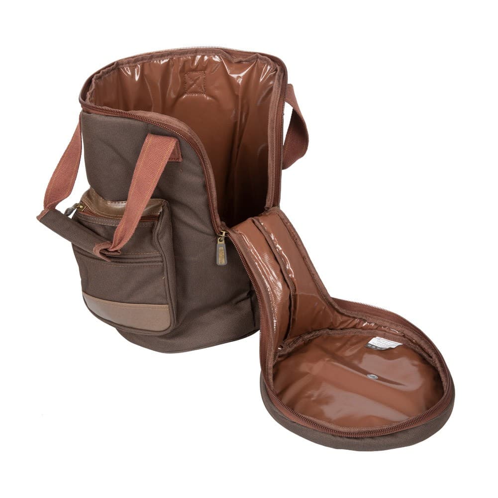 ALSANIDI, Gas cylinder bag, Stove Bag, Brown*Sandy, Size 39*26.5*26.5Cm
