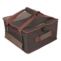 ALSANIDI, Al-Khair bag for trips, Camping bag, Coffee Brown, Size 33*32*18Cm