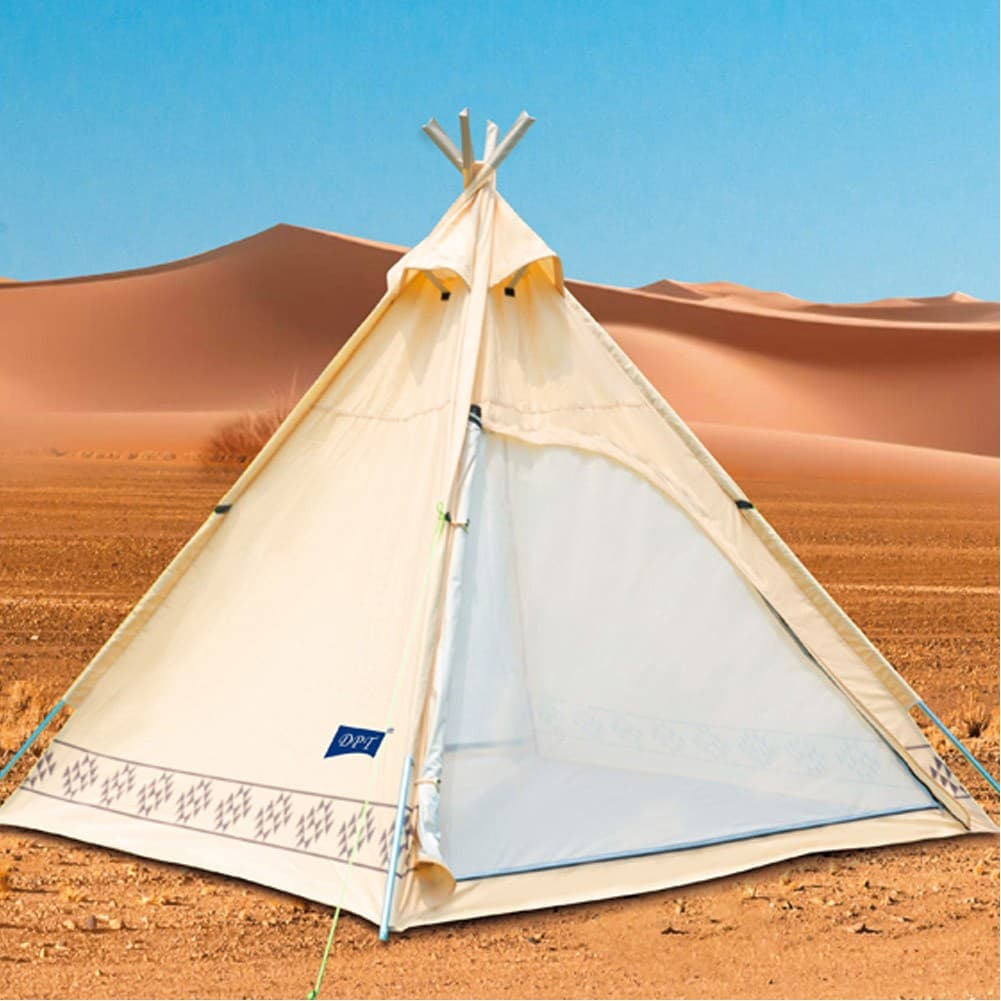 DPT, Pyramid lodge tent, Kaki, Size220*220*200 Cm