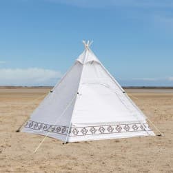 DPT, Pyramid lodge tent, Gray, Size220*220*200 Cm