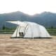 DPT, Air Cotton Tent for Trips, Inflatable Tent, Gray, Size485*270*200 Cm