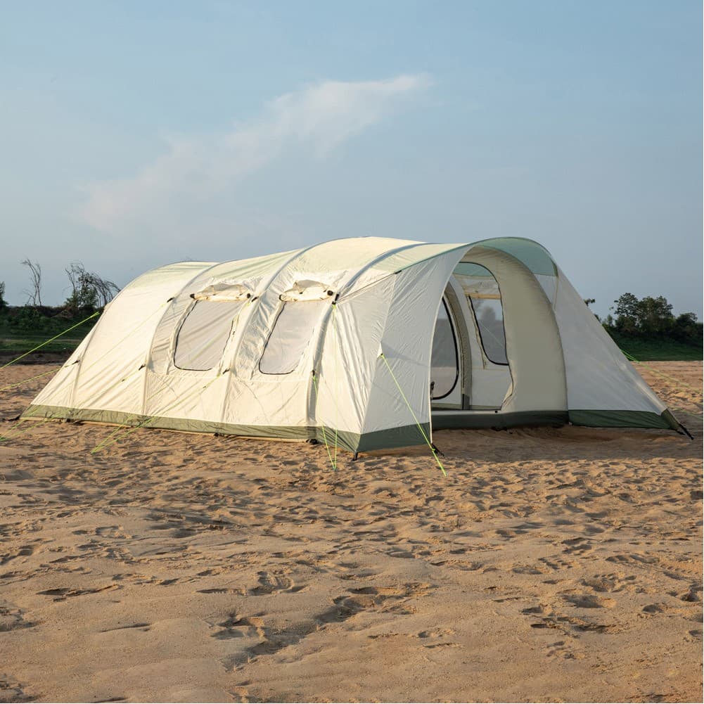 DPT, Air Cotton Tent for Trips, Inflatable Tent, Gray, Size640*390*225 Cm