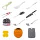 ALSANIDI, Complete camping kit, Multicolored , Set 15 pcsة
