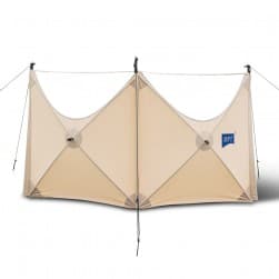 DPT, Kitchen windbreak trips, Camping Curtain, Beige, Size 240*120 Cm