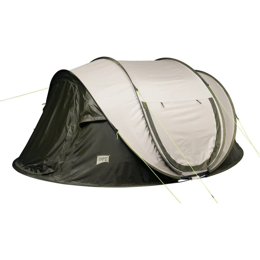 DPT, Nylon spontaneous overnight tent,  Inflatable Tent, Green, Size 280*200*120 Cm