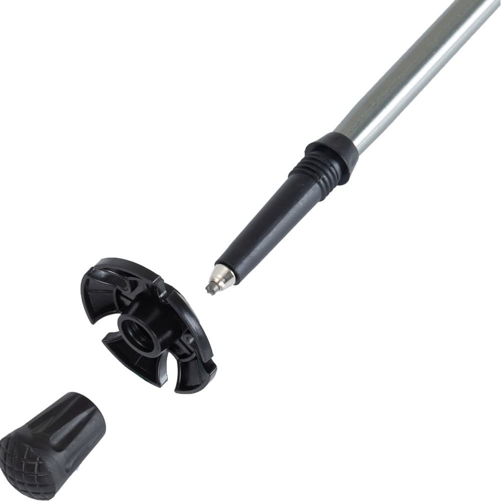 Ghiking, Aluminum hiking stick, Gray, Size 125 Cm