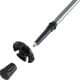 Ghiking, Aluminum hiking stick, Gray, Size 125 Cm