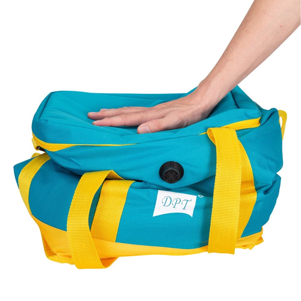 DPT, Heat and cold insulated keeping bag for food and drinks, Food bag for Trips, Green, capacity 20 L Size 31.5*24.5*41 Cm