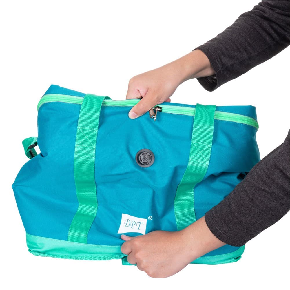 DPT, Heat and cold insulated keeping bag for food and drinks, Food bag for Trips, Green, capacity 30 L Size 41*26*43.5 Cm