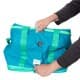 DPT, Heat and cold insulated keeping bag for food and drinks, Food bag for Trips, Green, capacity 30 L Size 41*26*43.5 Cm