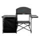 ALSANIDI, Portable kitchen table, Black, Size 146*46*70 Cm