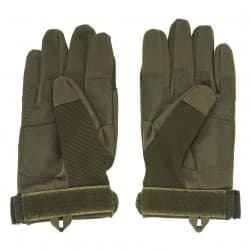ALSANIDI, Camping Hand Gloves, Outdoor Gloves with Anti-Slip Grip, Green, Size L24*W10.5 Cm