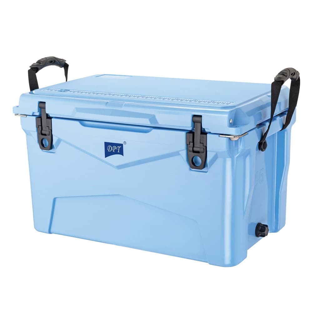 DPT, Heat and cold insulated keeping bag for food and drinks, Food bag for Trips, Blue, capacity 43 L Size 68.5*41.5*41 Cm