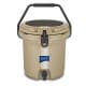 DPT, Plastic thermos for cold Liquids, Polyethylene water thermos, Brown, capacity 19 L Size 43.5*40.5*42.6 Cm