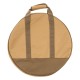 ALSANIDI, Two-tiered dishware bag for trips, Kaki, Size 42*42*6.5Cm