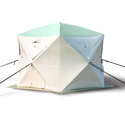 DPT, Camping Tent, Green, Size294*280*207Cm