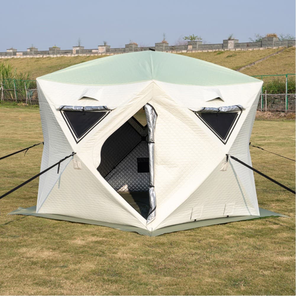 DPT, Camping Tent, Green, Size294*280*207Cm