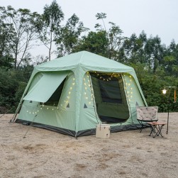 DPT, Camping Tent, Green, Size 240*240*196 Cm