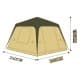 DPT, Camping Tent, Green, Size 240*240*196 Cm