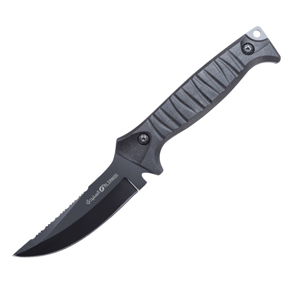ALSANIDI, Folding Hunting Knife, Pocket Foldable knife, Black, Size 11.8 Cm  Thickness 3 mm